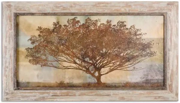 Autumn Radiance Sepia Framed Art