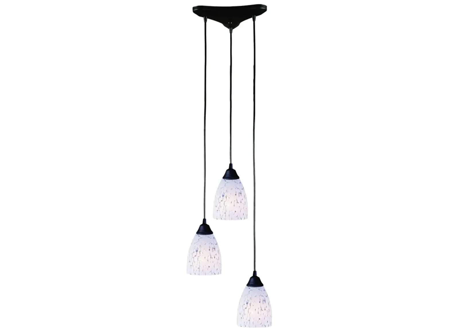 Classico 10" Wide Mini Pendant - Snow White