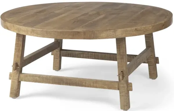 Rosie 36" Brown Coffee Table