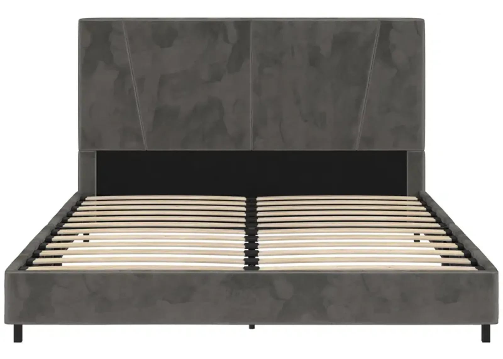 Maverick Velvet Upholstered Bed