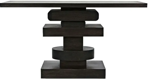 Solange Console, Ebony Walnut