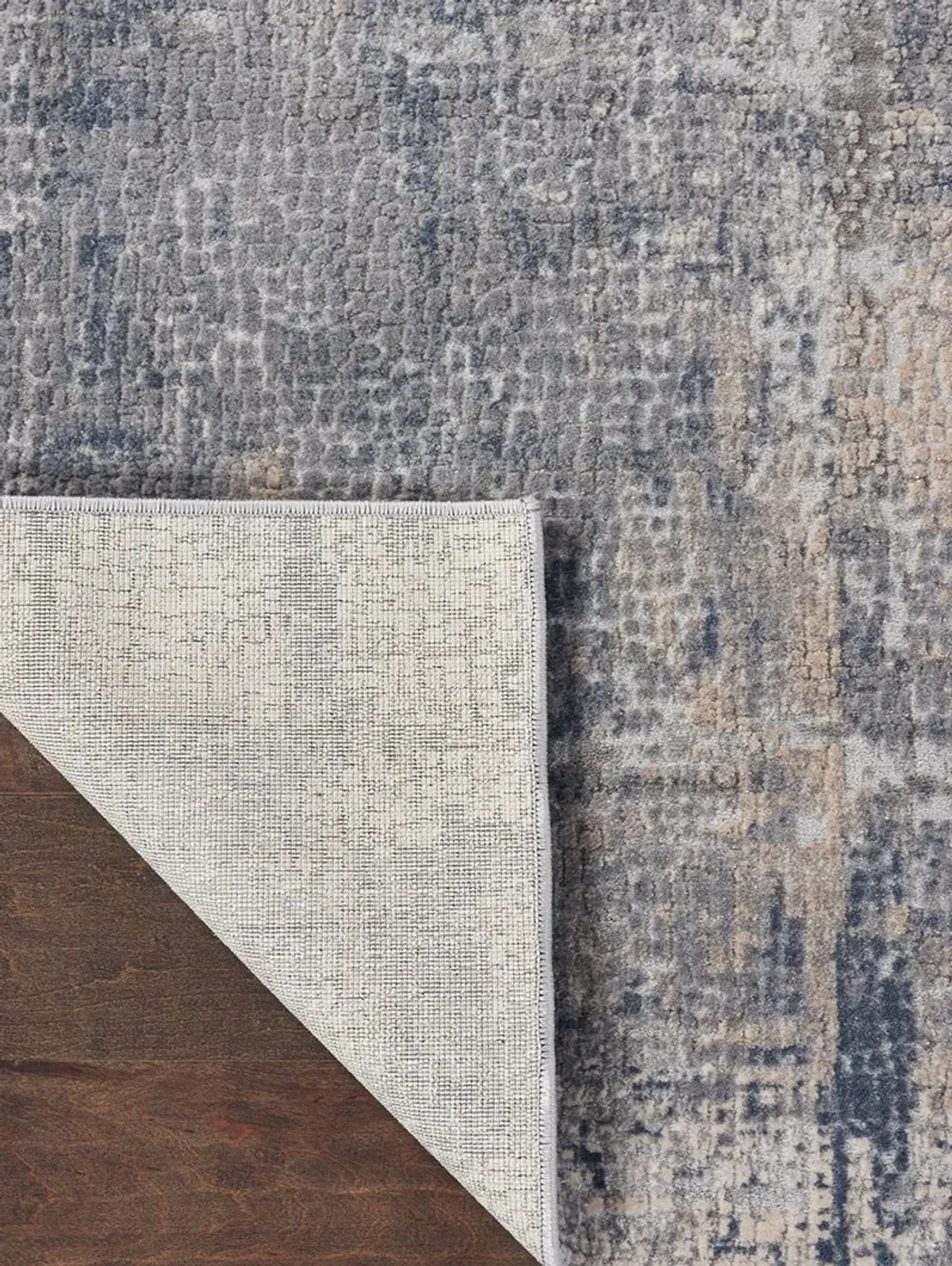 Rustic Textures RUS06 Gray/Beige 6' x 9' Rug
