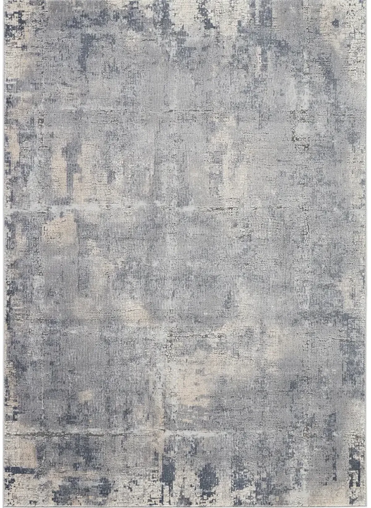 Rustic Textures RUS06 Gray/Beige 6' x 9' Rug