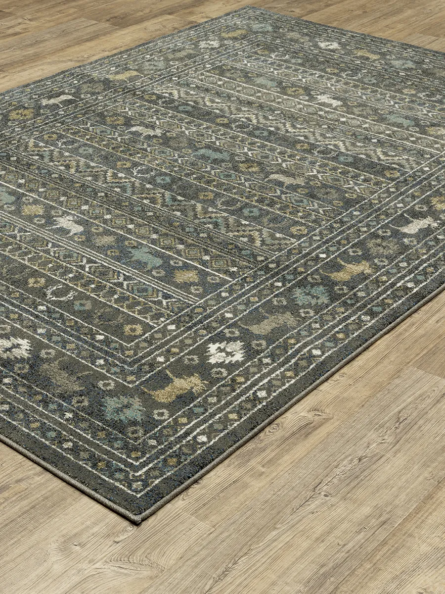 Venice 9'10" x 12'10" Blue Rug