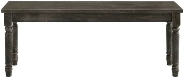 Claudia II Bench In Weathe