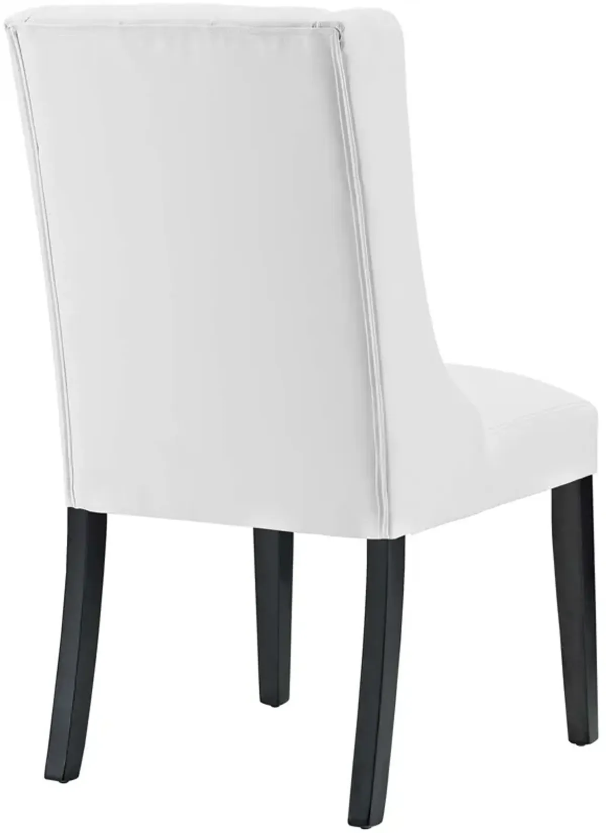 Baronet Button Tufted Vegan Leather Dining Chair