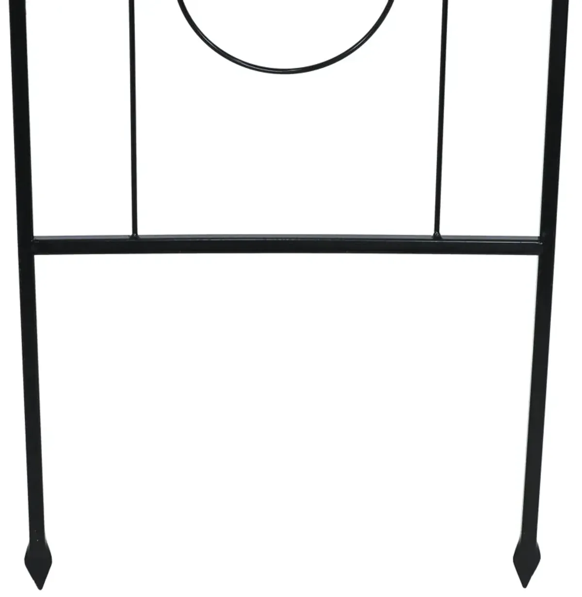 Sunnydaze 2-Piece Arched Wall Trellis with Flowerpot Supports