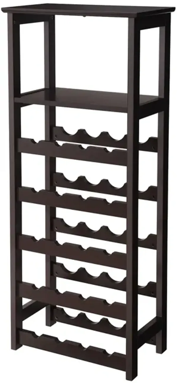 BreeBe Wooden Display Wine Rack