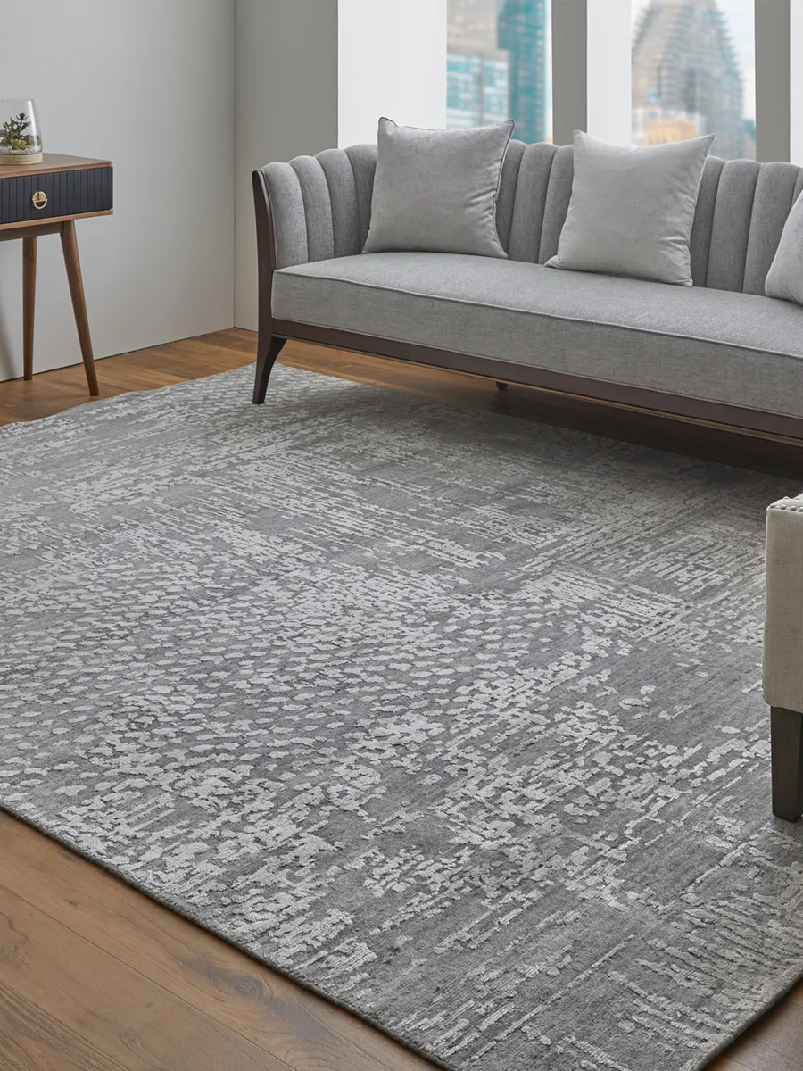 Eastfield 69A9F 3' x 5' Gray Rug