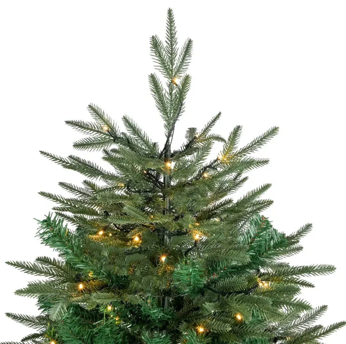 6.5' Pre-Lit Hudson Fir Artificial Christmas Tree  Warm White LED Lights