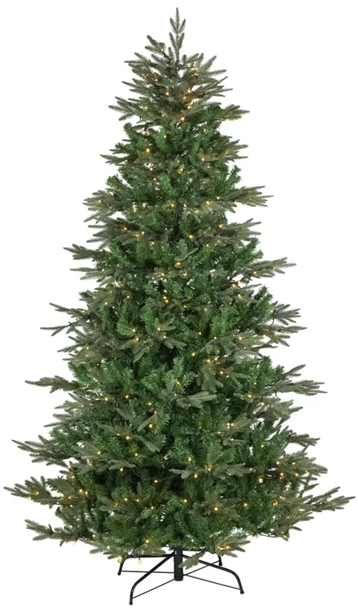 6.5' Pre-Lit Hudson Fir Artificial Christmas Tree  Warm White LED Lights