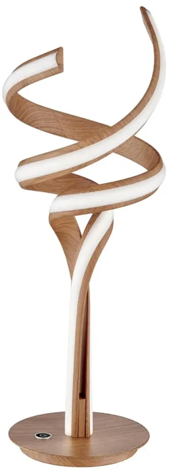 Munich Table Lamp Wood Metal Dimmable Integrated LED