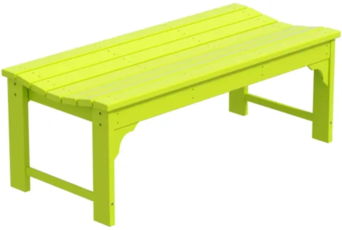 WestinTrends Backless All-Weather Outdoor Bench