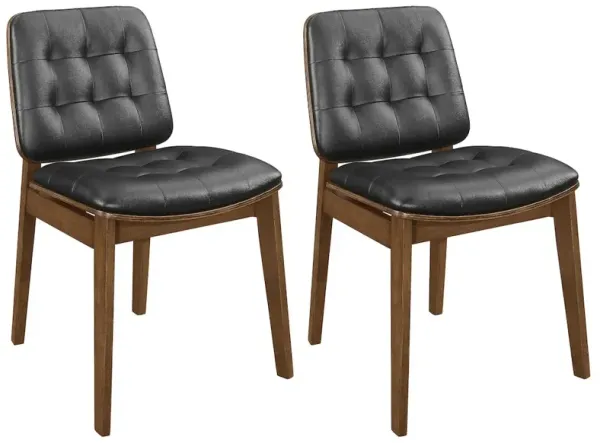 Redbridge Upholstered Dining Side Chair Walnut (Set of 2)
