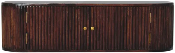 Chunky Chestnut Floating Bedside