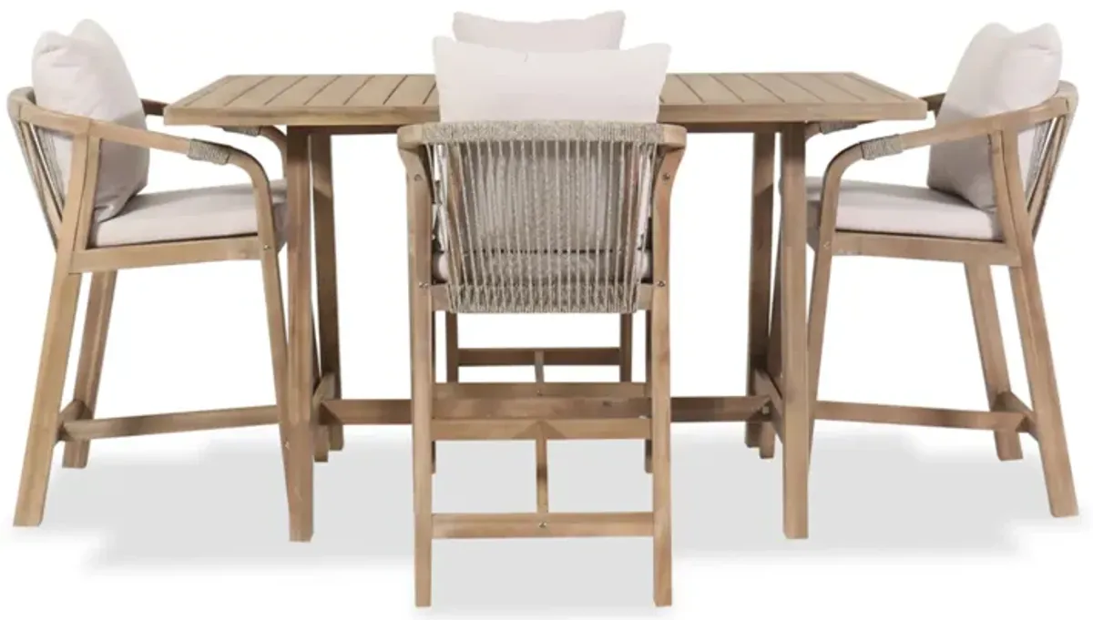 Replay 5-Piece Bar Dining Set