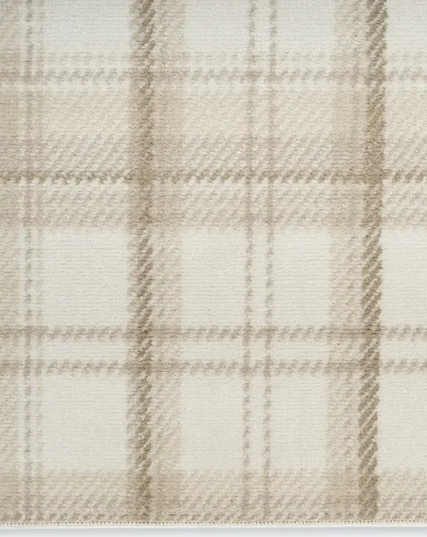 Grafix GRF03 Ivory/Beige 5'3" x 7'3" Rug