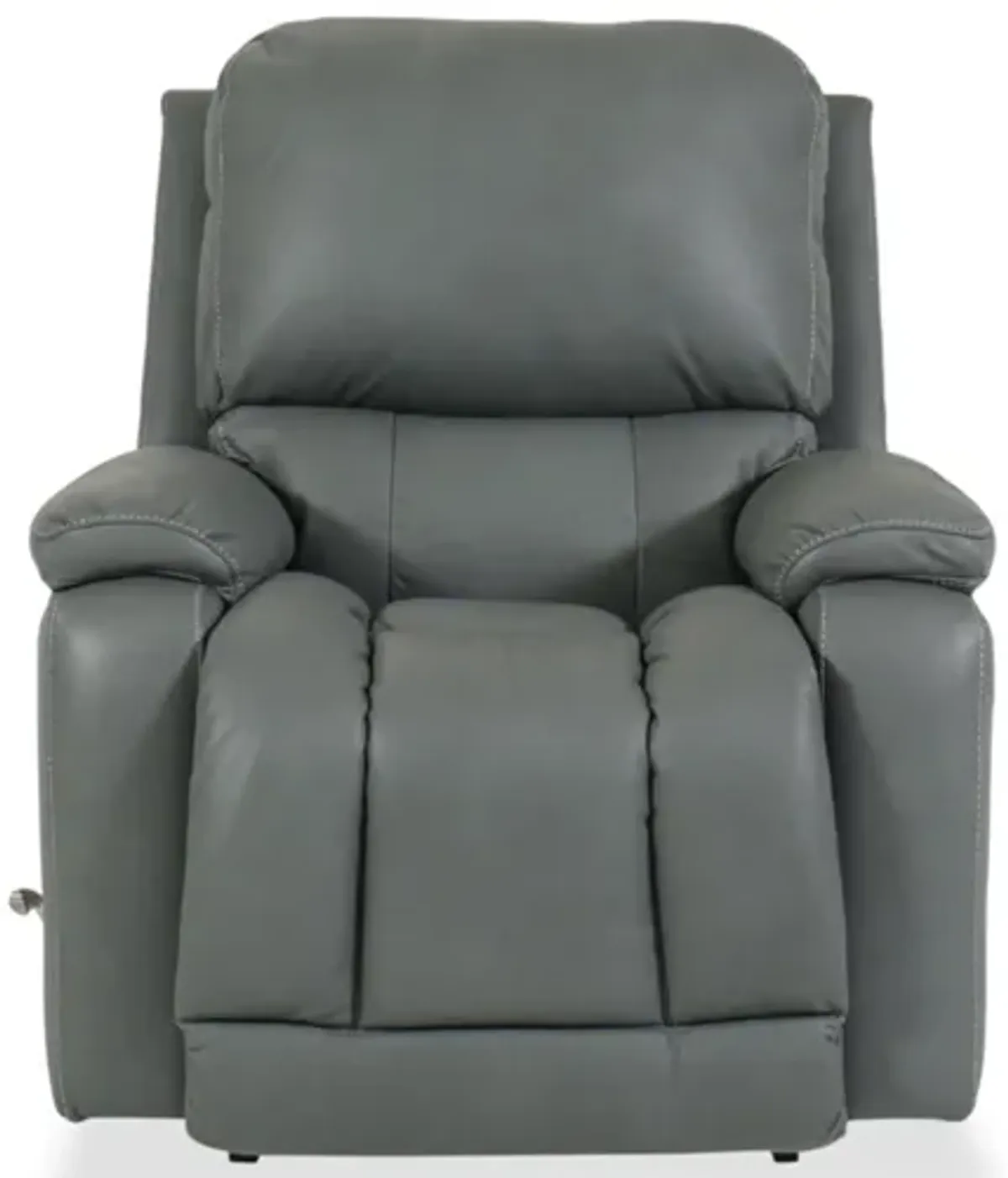Greyson Slate Leather Rocking Recliner