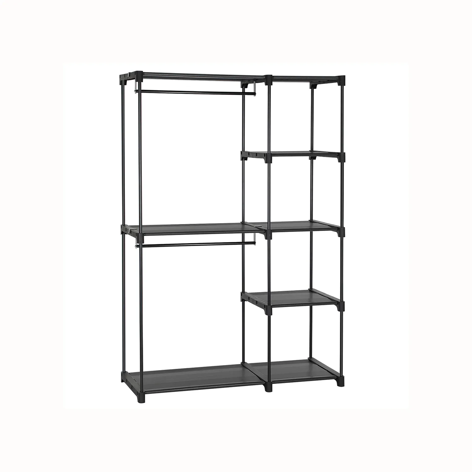 Freestanding Clothes Rack & Storage Organizer