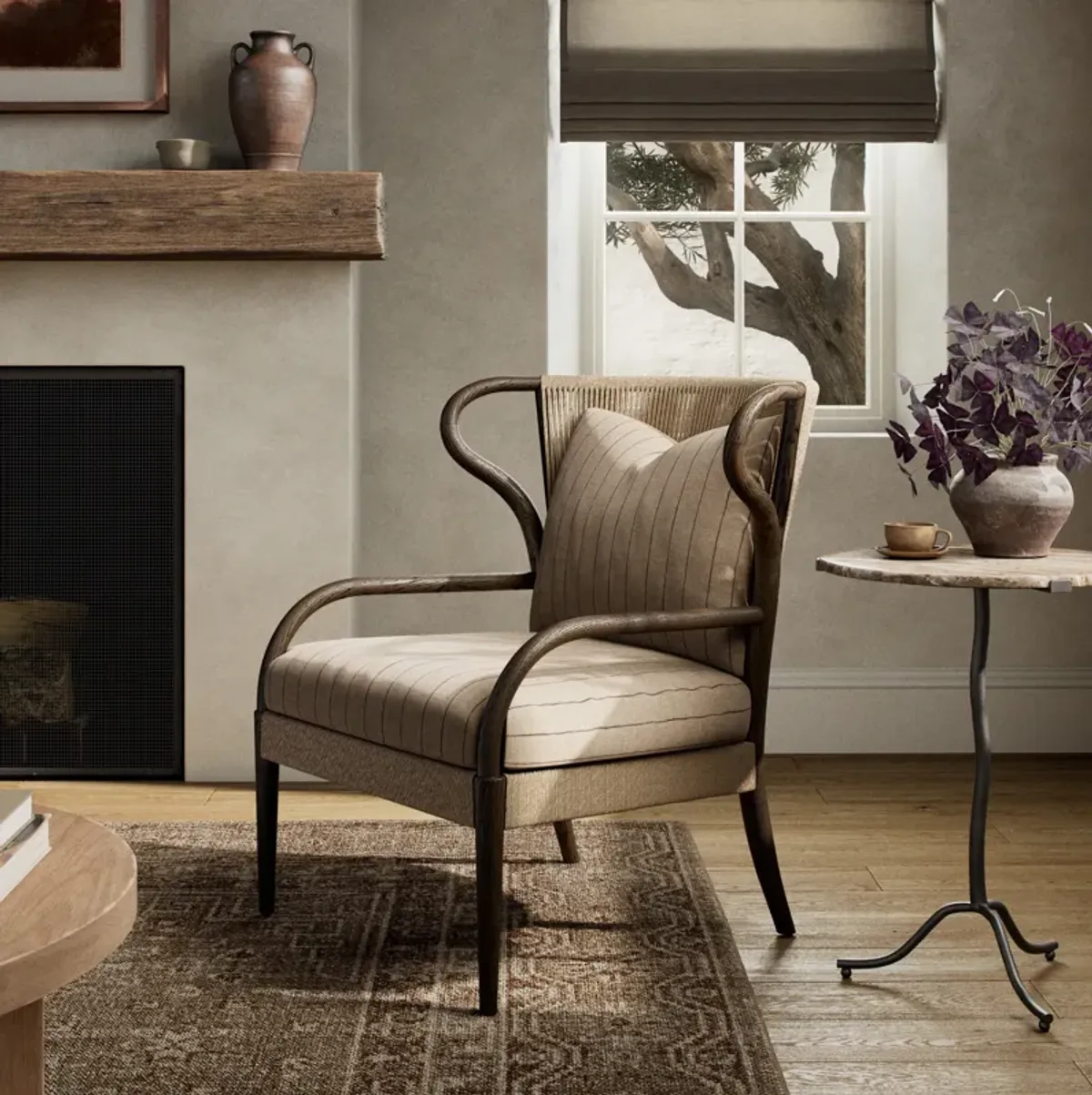 Amira Lavon Flint Chair
