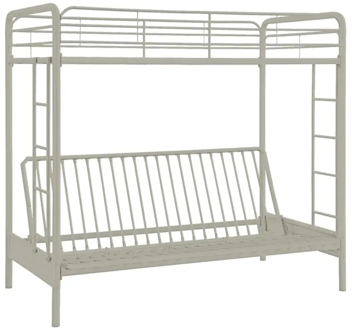 Atwater Living Metal Twin Over Futon Bunk Bed