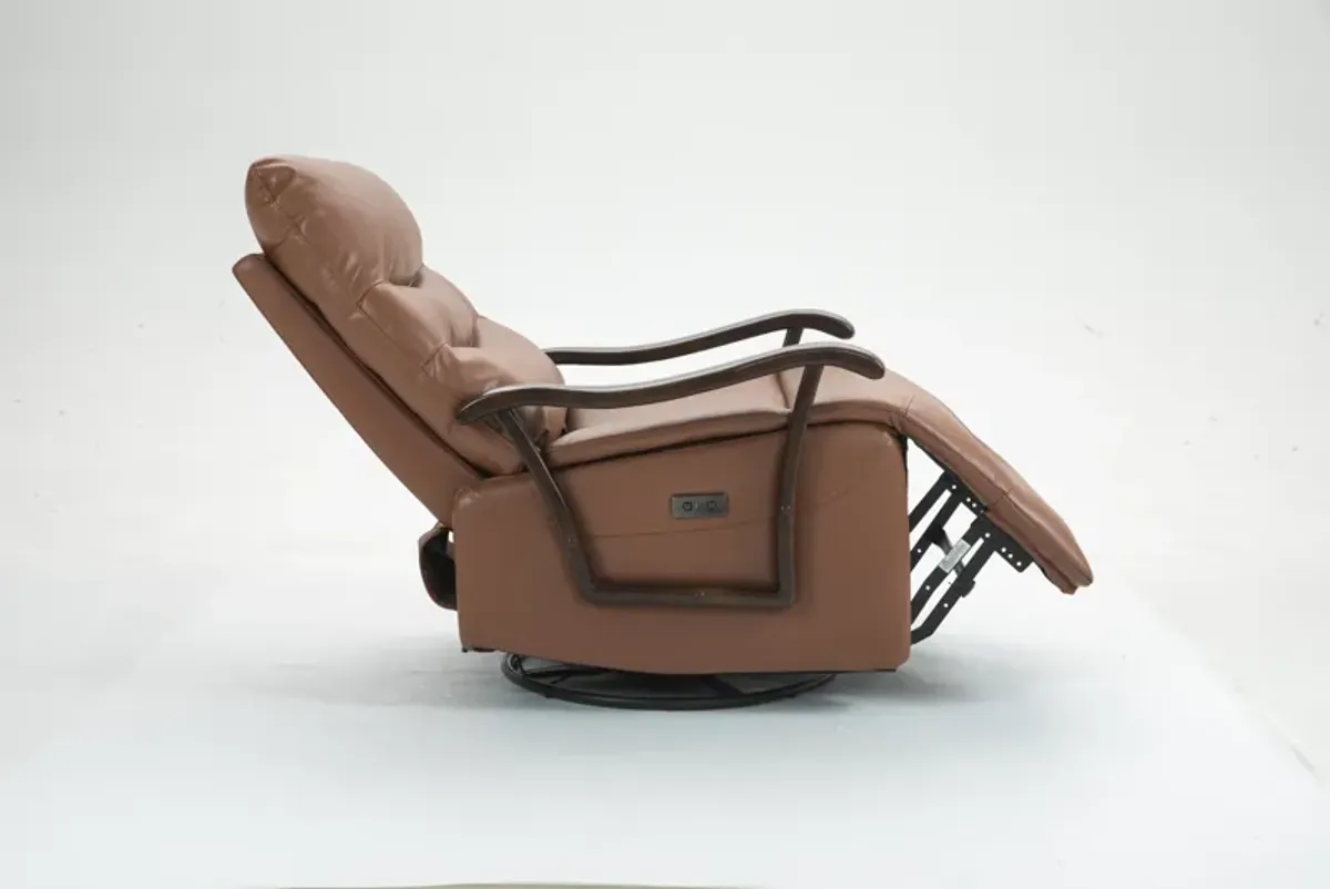 Ultra-Wide Swivel Rocker Recliner Relaxation in Style, Timeless Comfort