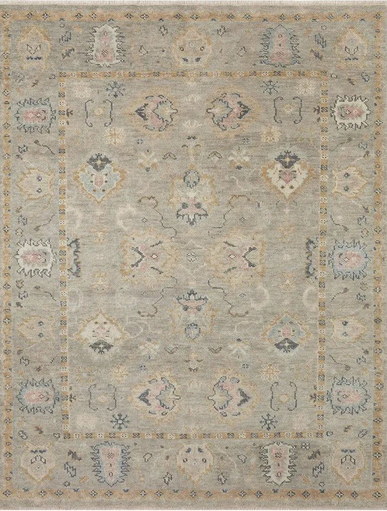 Helena HEL04 Grey/Gold 5'6" x 8'6" Rug