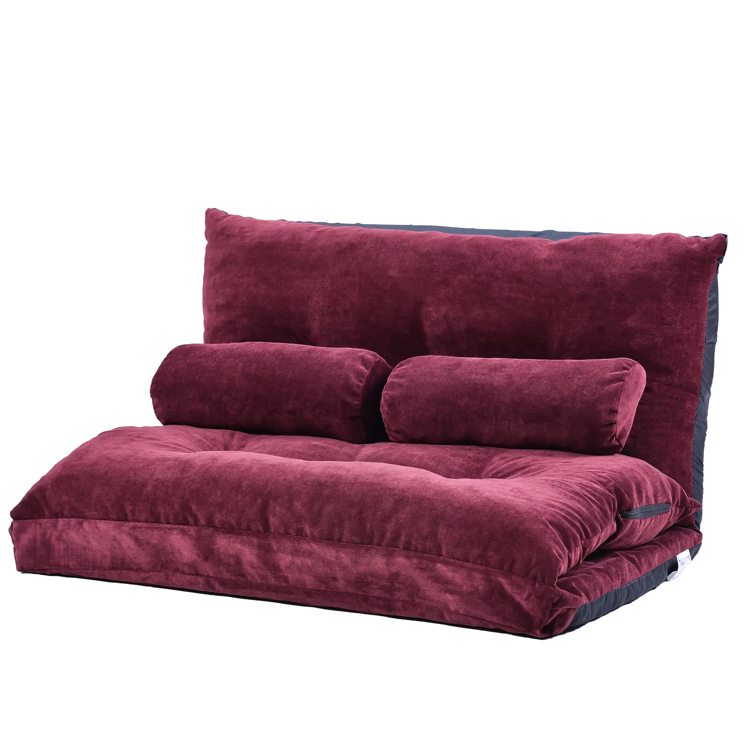 Merax Lazy Sofa Adjustable Folding Futon Sofa