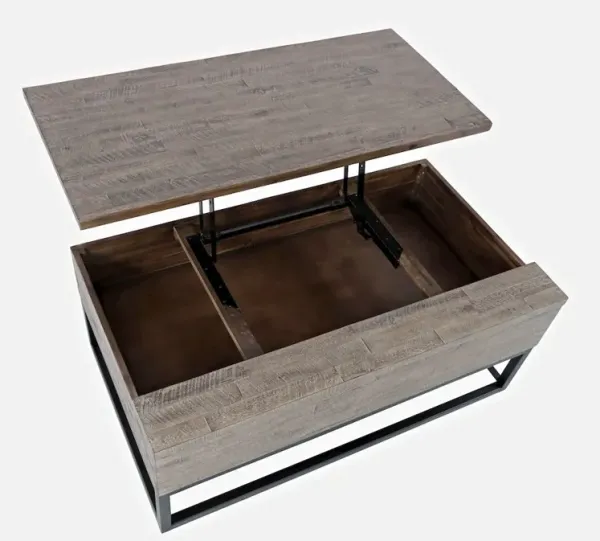 Jofran East Hampton Distressed Solid Wood Lift-Top Coffee Table