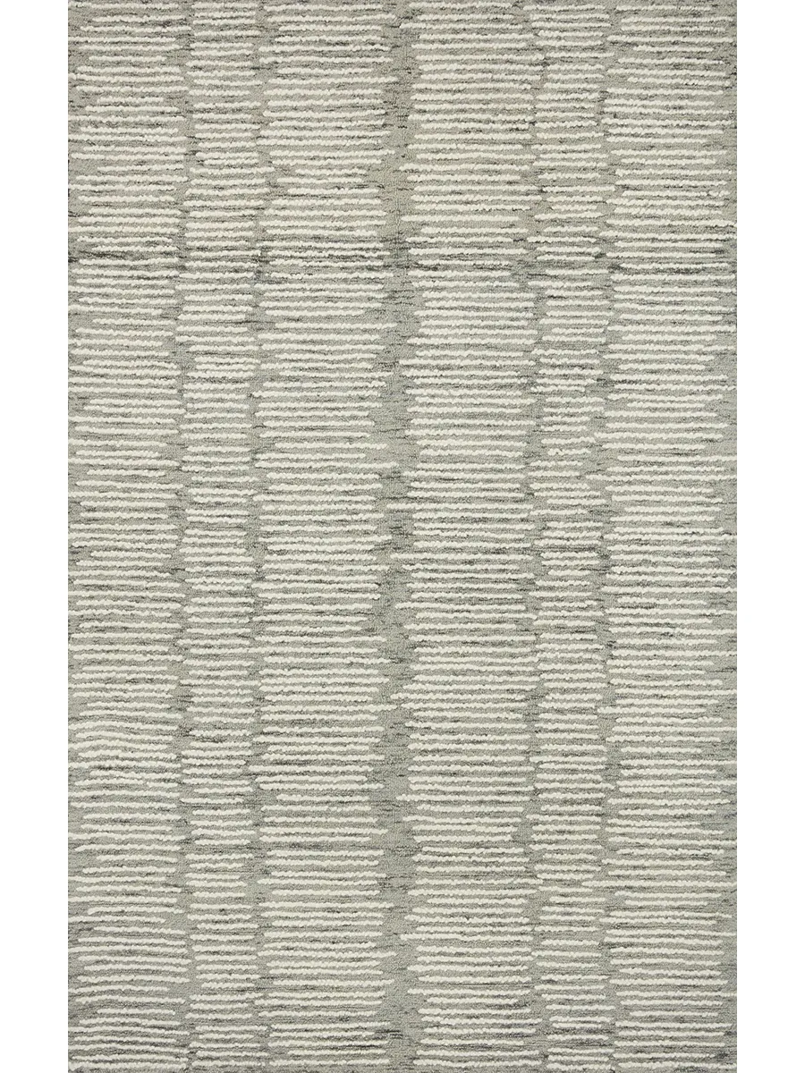 Tallulah TLL-04 Stone / Ivory 2''0" x 5''0" Rug by