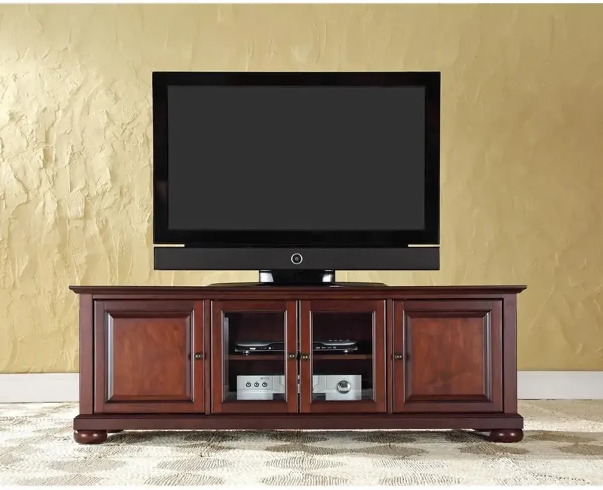 Alexandria 60" Low Profile Tv Stand Mahogany