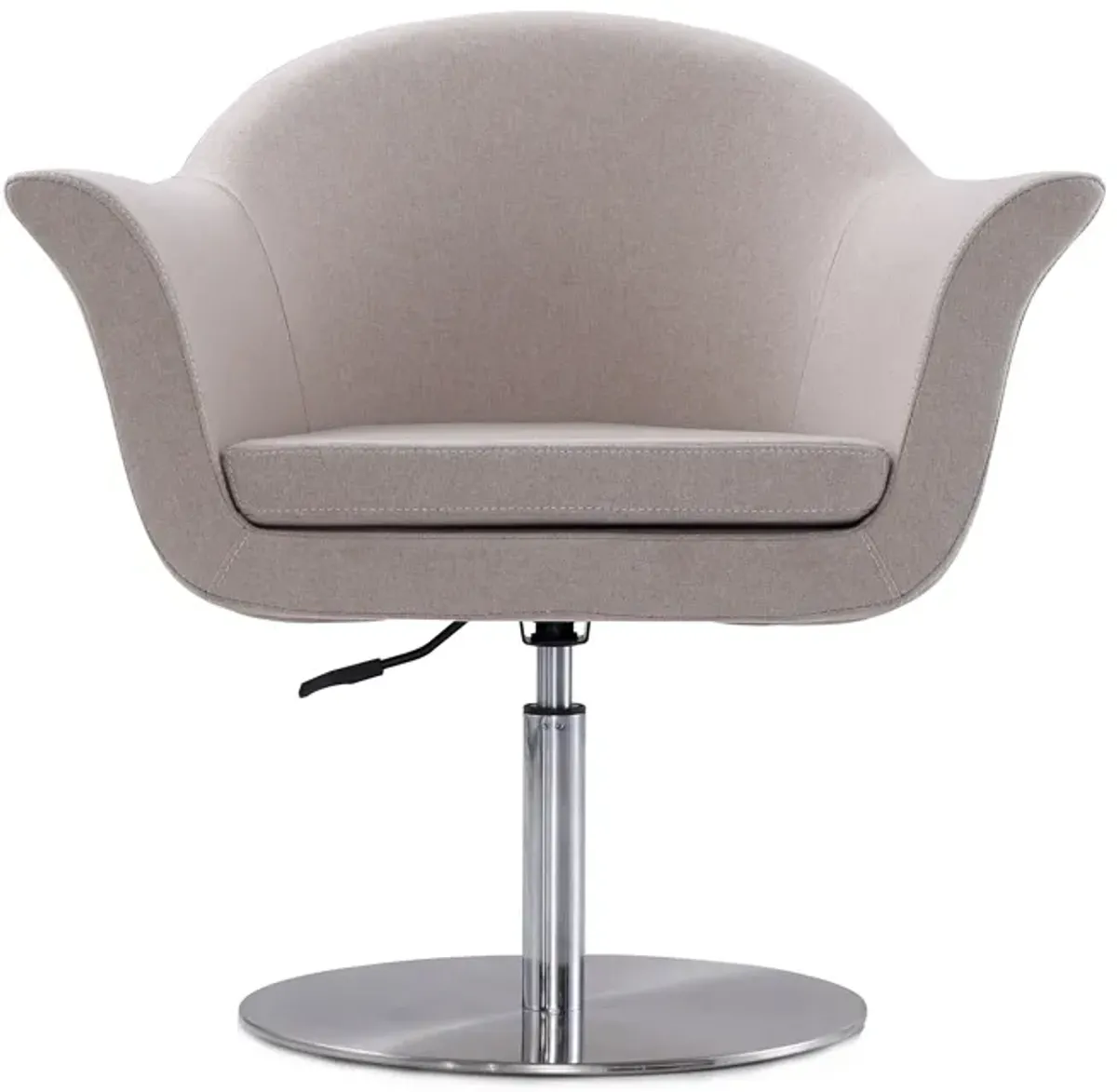 Voyager Gray Swivel Accent Chair