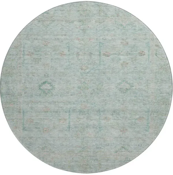 Ravenna RN5 Sky 8' Round Rug