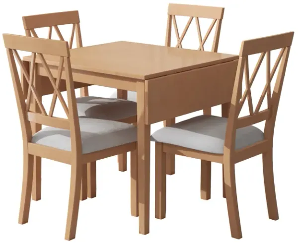 Merax Foldable Dining Table Set for Small Space