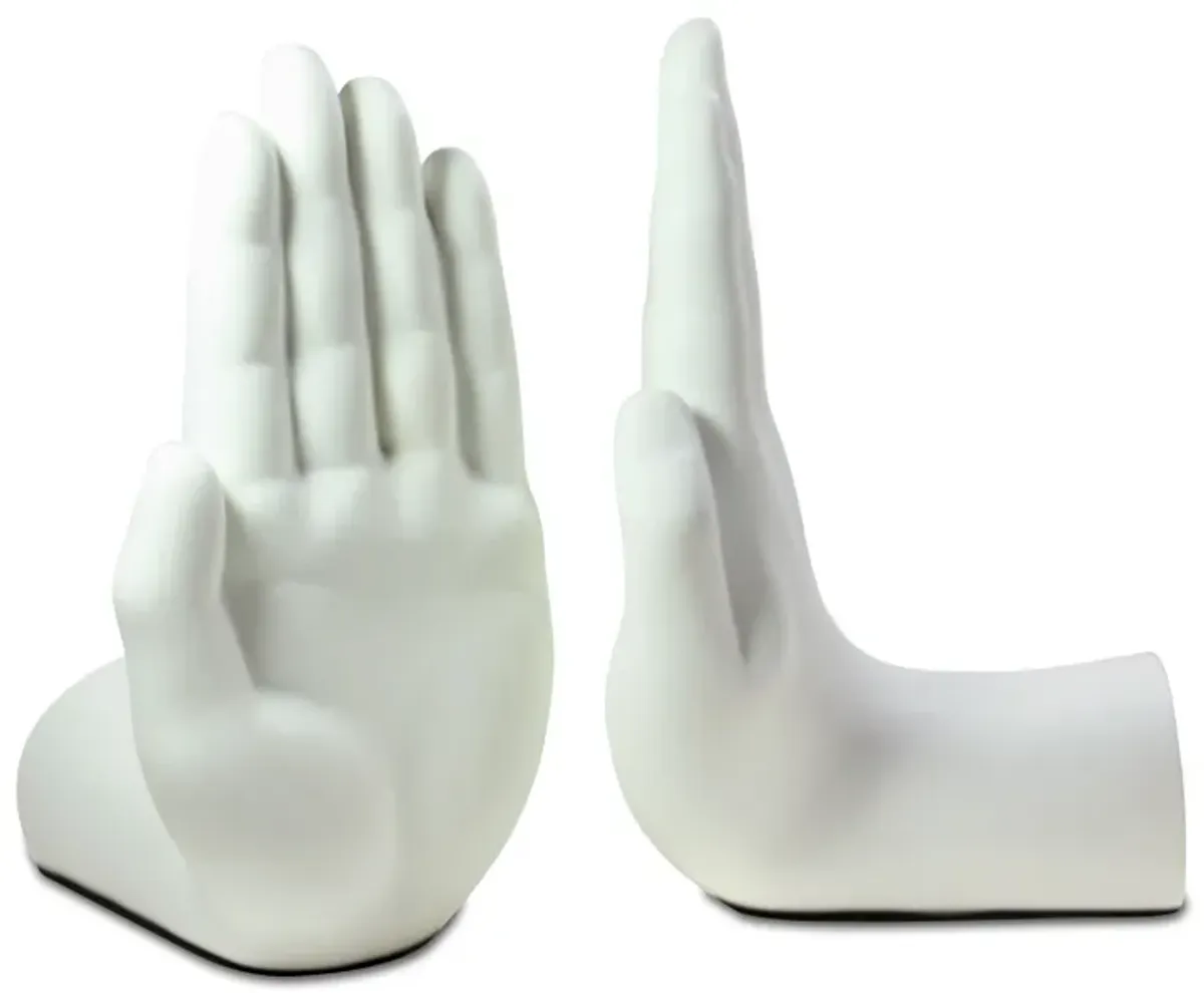 Hands Bookend Set of 2