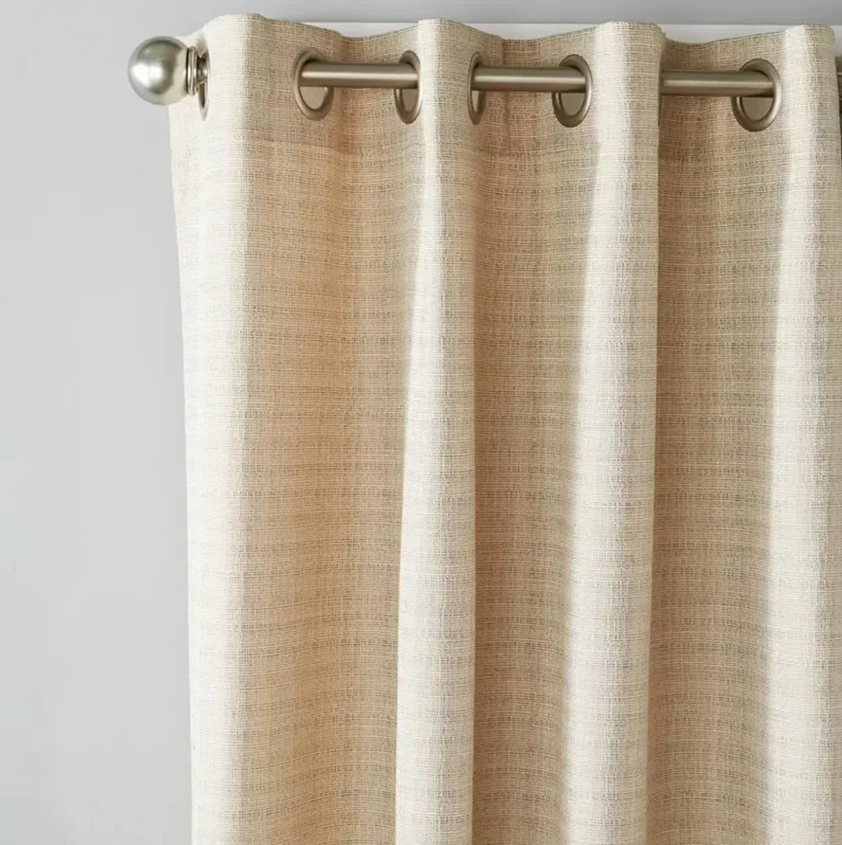 SKL Home Saturday Knight Ltd Maeve Sophisticated Yarn Dyed Woven Horizontal Pattern SunSafe Window Panel