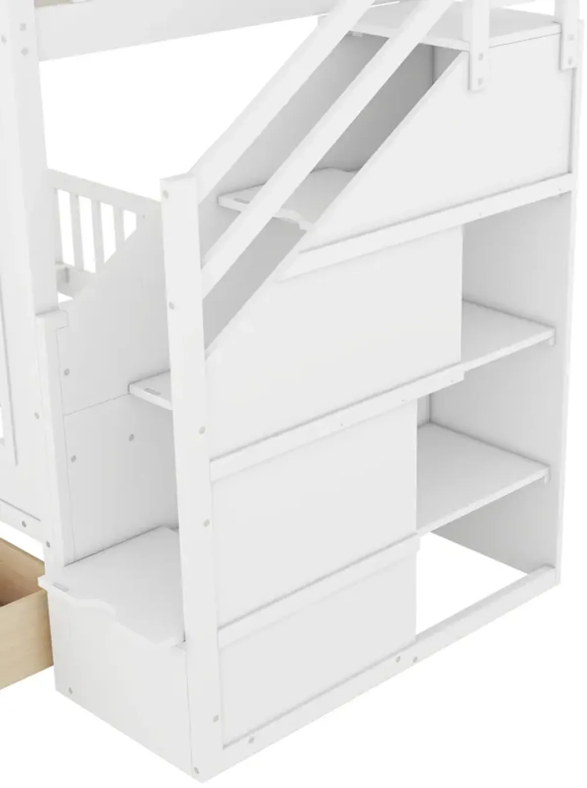 Merax Bunk Bed with Table