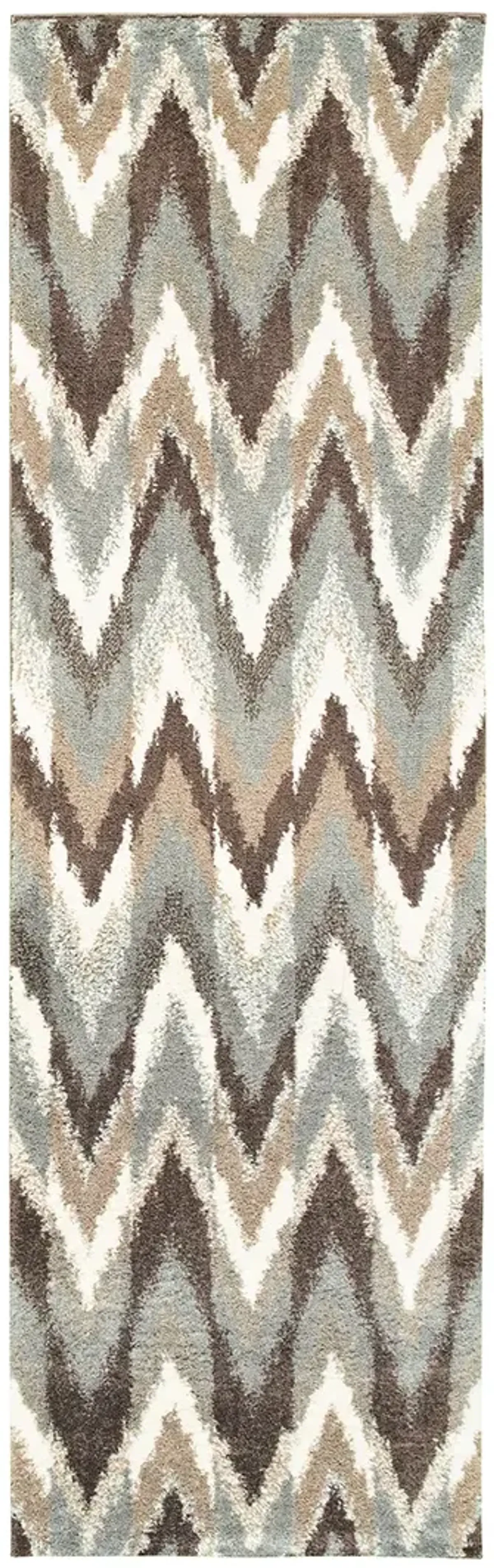 Verona 2'3" x 7'6" Grey Rug