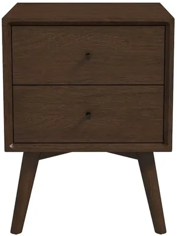 Ashcroft Furniture Co Caroline Mid Century Modern Style Night Stand