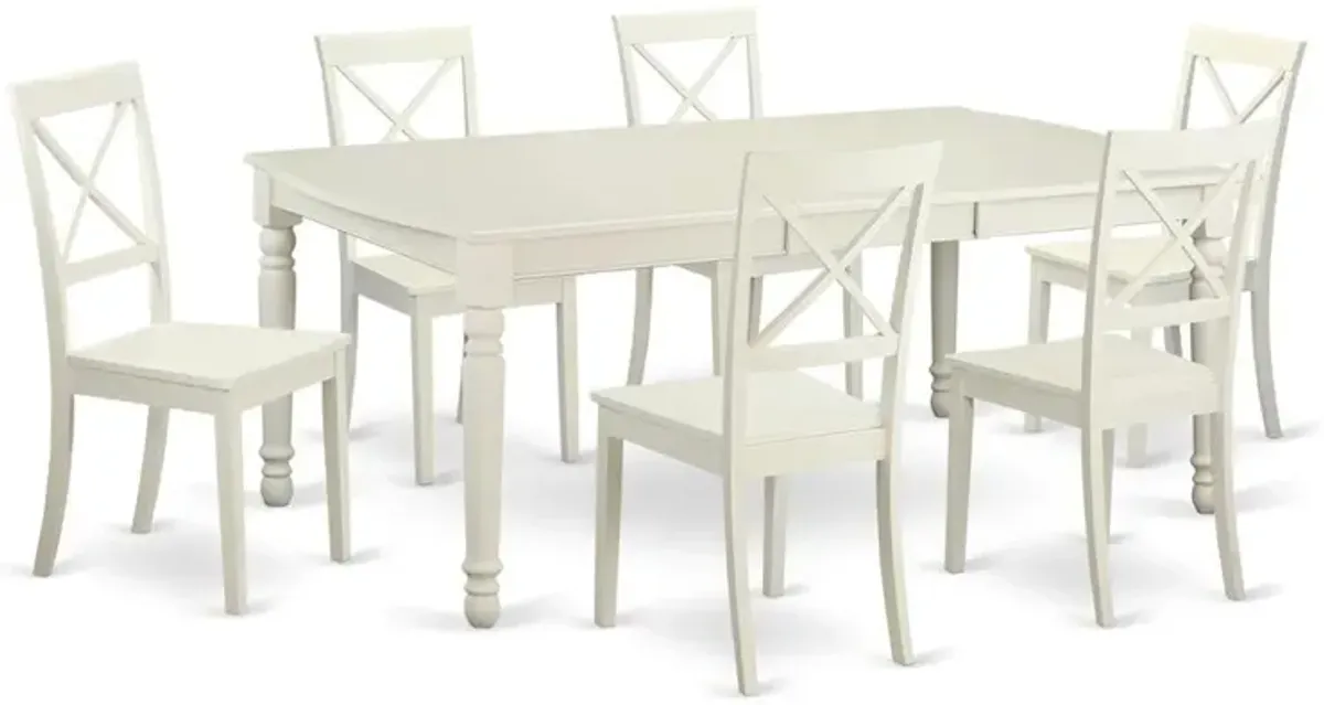 7  PC  Dining  room  set  for  6-Dinette  Table  and  6  Dining  Chairs