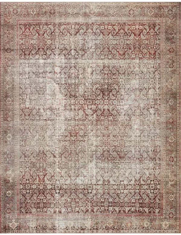 Layla LAY11 Cinnamon/Sage 9' x 12' Rug by Loloi II