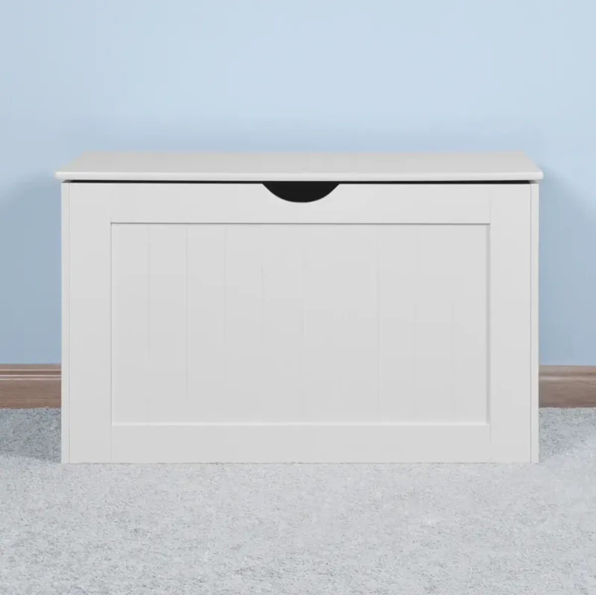 Lift Top Entryway Storage Cabinet