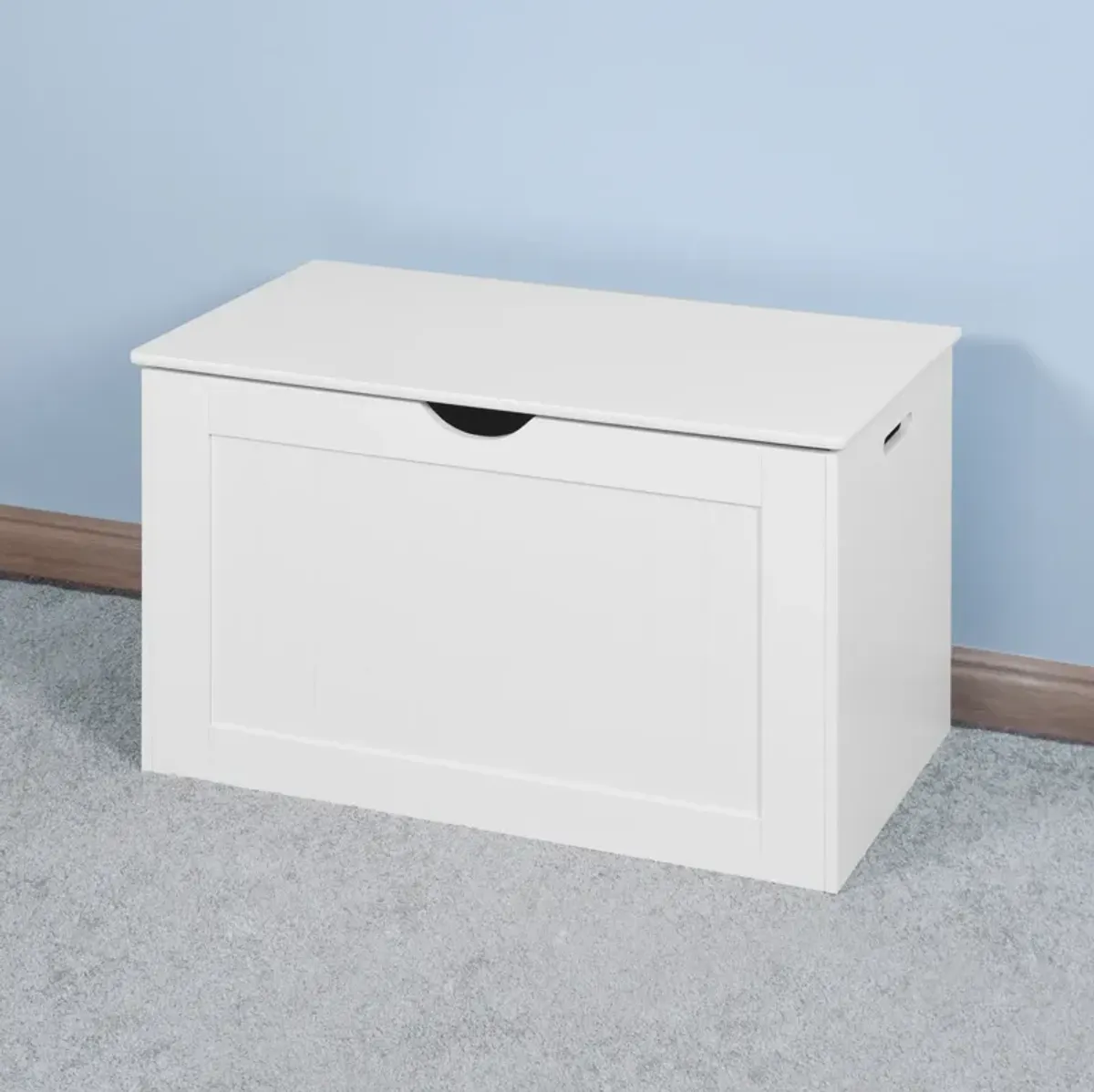 Lift Top Entryway Storage Cabinet