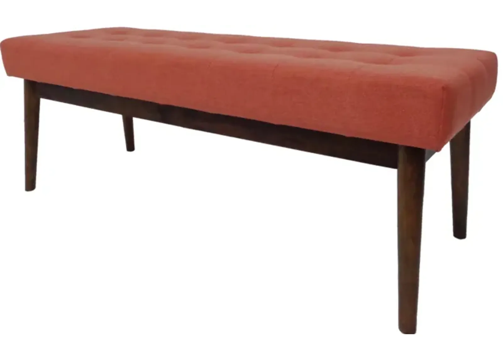 Mid-Century Tufted Ottoman with Versatile Comfort