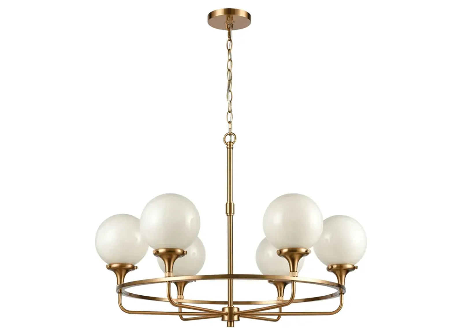 Beverly Hills 30" Wide 6-Light Chandelier