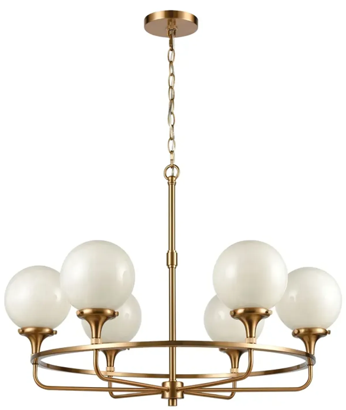 Beverly Hills 30" Wide 6-Light Chandelier