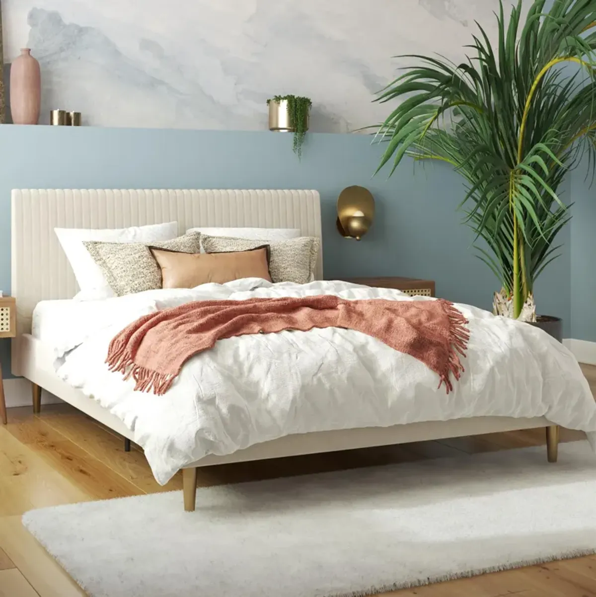 Mr. Kate Daphne Upholstered Bed