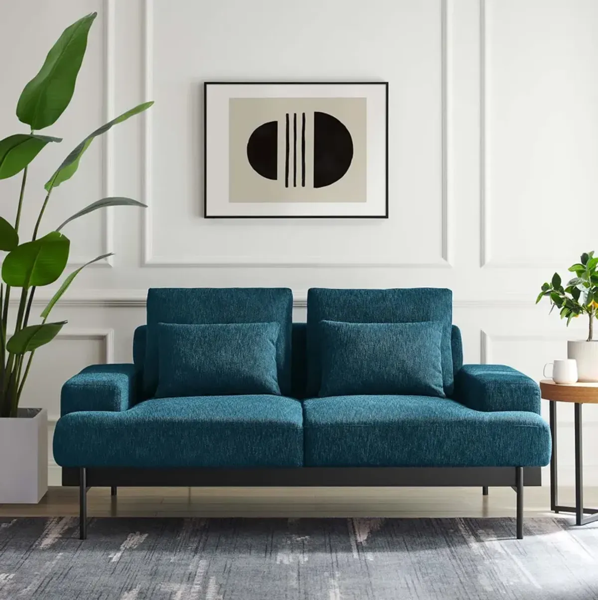 Proximity Upholstered Fabric Loveseat