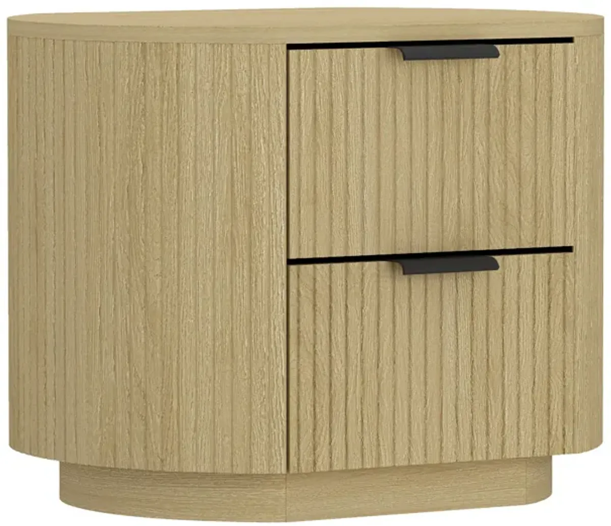 Olivia Nightstand with Black