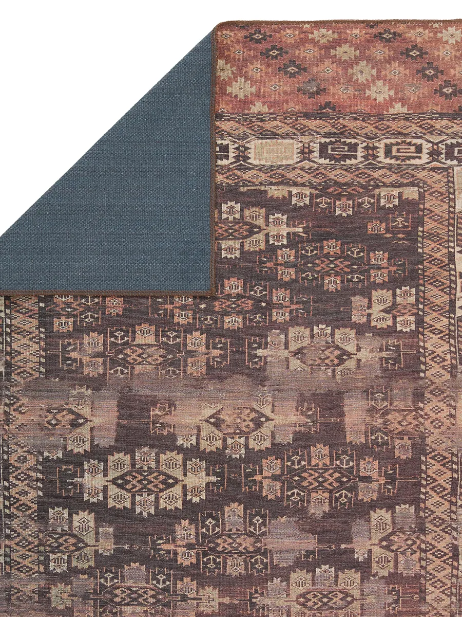 Harman By Katelester Minerva Brown 2'6" x 10' Runner Rug